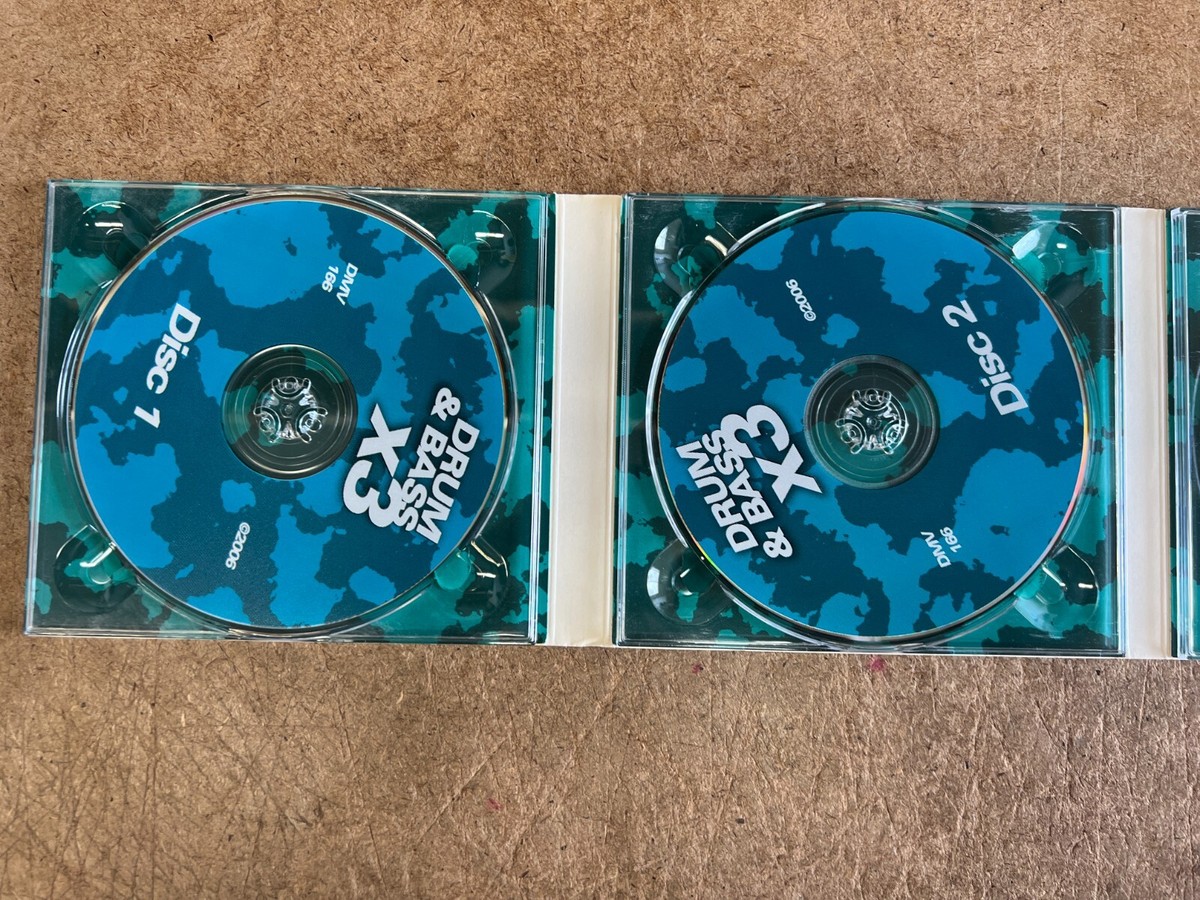 Drum & Bass X 3 (3xCD, 2006, DMV Recordings) 800154016625| eBay