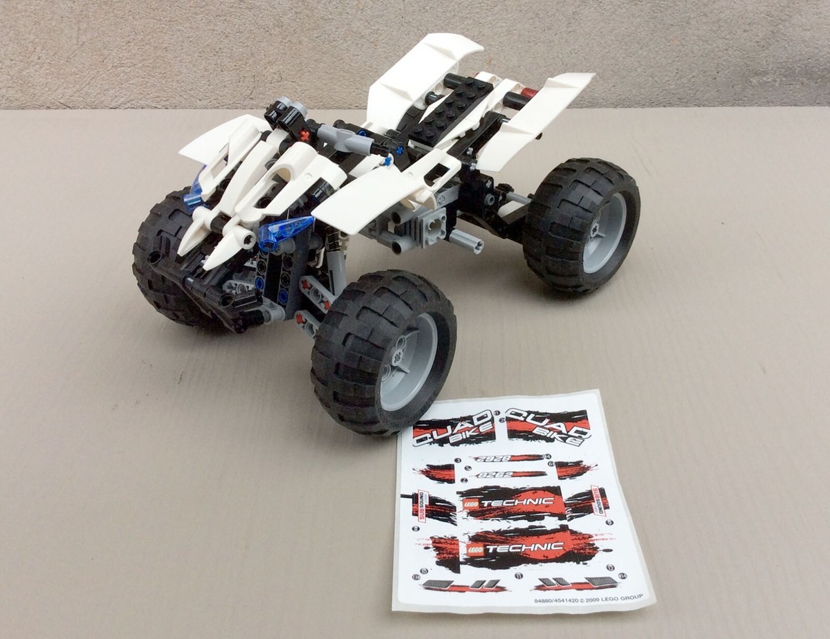 Lego technic quad bike 8262 new arrivals