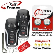 2 For 2014 2015 2016 Lincoln MKC Keyless Entry Car Remote Smart Prox Key Fob