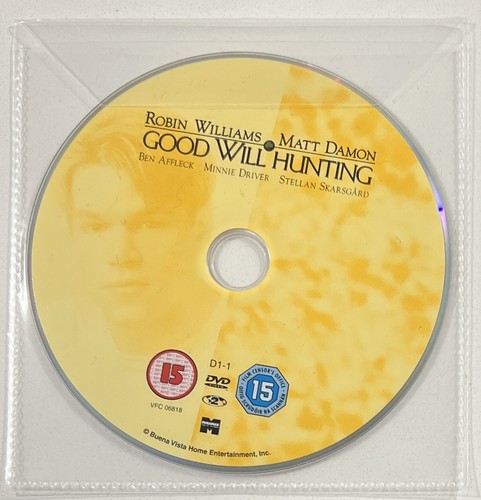Good Will Hunting - Robin Williams - DVD Disc Only In A Clear Sleeve - Free Post - Picture 1 of 2