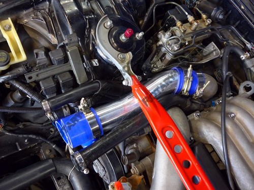 Cold Air Intake Pipe Kit For 92-02 RX7 RX-7 FD Stock Twin Turbo - Picture 8 of 12