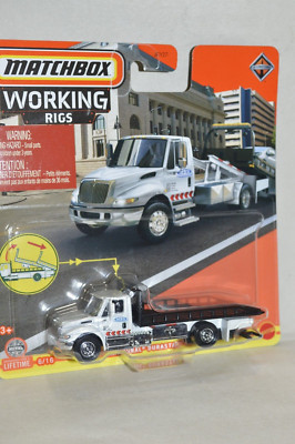 Matchbox 1:87 HO scale Working Rigs International Durastar 4400 tow ...