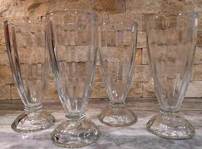 Libby Milkshake / Soda Glass Set of 4