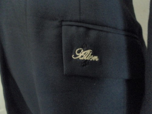 Equestrian Horse Show Hunt Coat by Allon in Navy Ladies Size 8 - Picture 3 of 12