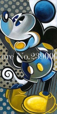 5D Diamond Painting Abstract Donald Duck Kit
