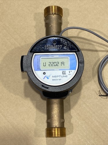 "Medidor de agua Neptuno 1"" Mach 10 nuevo" - Imagen 2 de 7