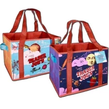 Trader Joe’s Stand up collapsible grocery tote bag NEW 2025