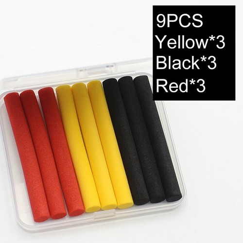 9PCS Zig Foam Stick Pop Up Boilie Chod Rig Imiatation Bait Carp Fishing Tackle - Picture 11 of 12