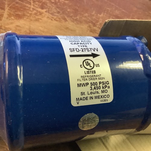 Emerson SFD 27 S 7-VV Suction Line Filter-Drier 7/8” ODF Sweat (new) - Picture 4 of 4