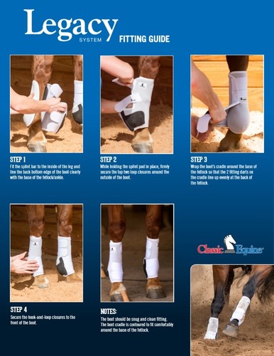 Classic Equine Flexion Horse Medicine SMB Sport Boots by Legacy - Picture 7 of 17