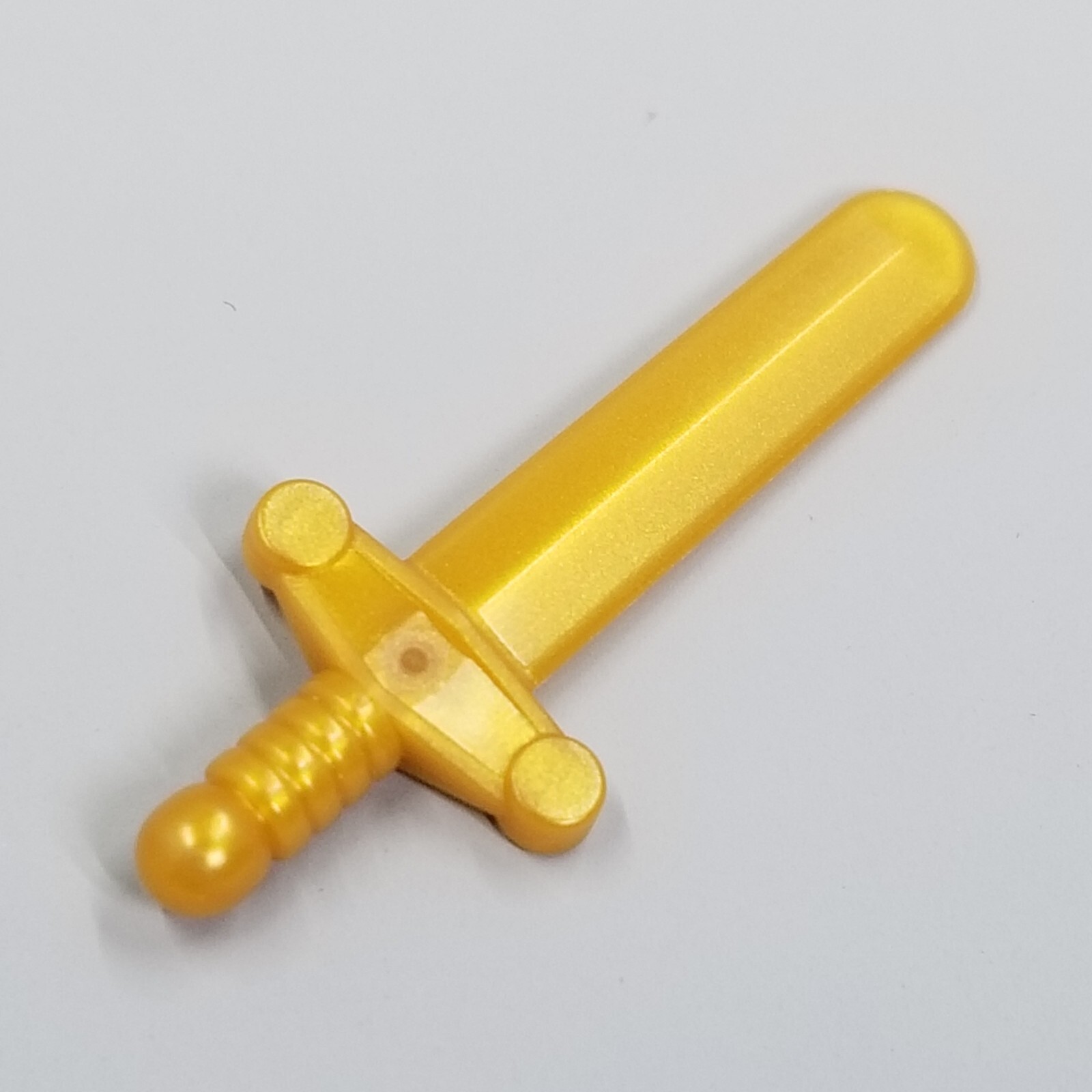 Lego Castle - Sword Shortsword Elaborate Hilt Pearl Gold - NEW 76764