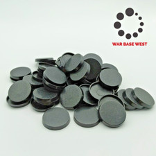 Lot Of 20 25mm Round Bases Used For Warhammer 40k  AoS Games Workshop Bitz