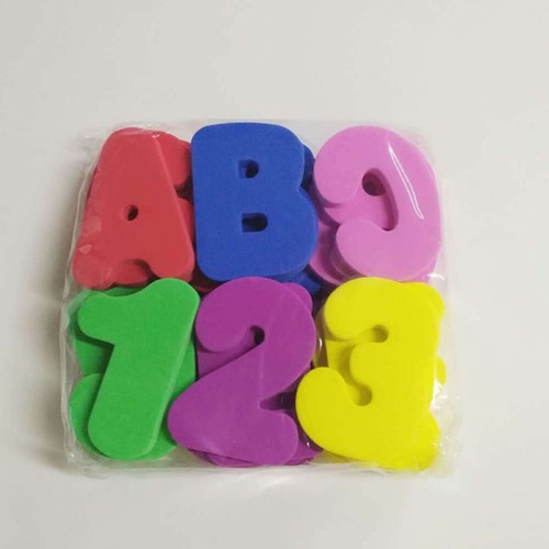 1 Ensemble Jouets Pour Le Bain Maille Lettre boutiques De Bain Jouets Nombre Puzzles