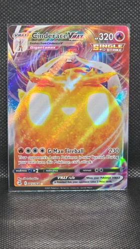 Cinderace VMAX 045/264 M PF Pokémon Fusion Strike Serie  - Bild 1 von 2
