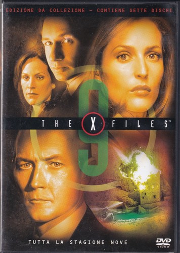 THE X FILES STAGIONE 9 COMPLETA DVD Edizione da Collezione 7 Dischi 19 Episodi