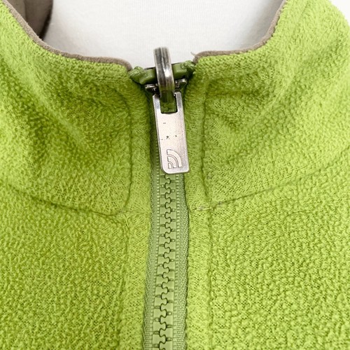 The North Face Fleece Jacket Womens S Bright Green Zip Up Standard Fit Outerwear - Picture 3 of 11