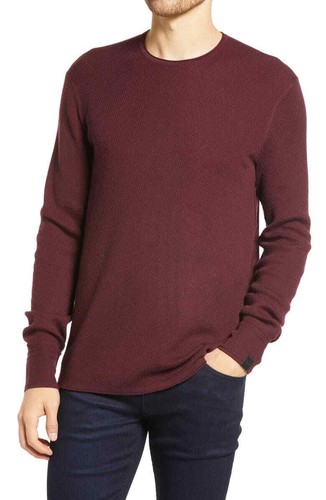 NWOT Men's XXL RAG & BONE Collin Crewneck Pullover Crewneck Sweater msrp $225 - Picture 1 of 9