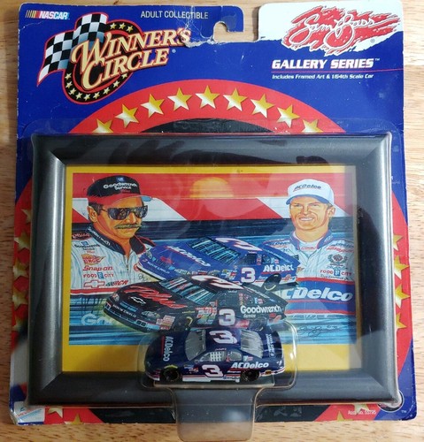 Nascar Winners Circle Sam Bass Gallery Series Print w/ Dale Earnhardt Jr 1/64 - Picture 1 of 3