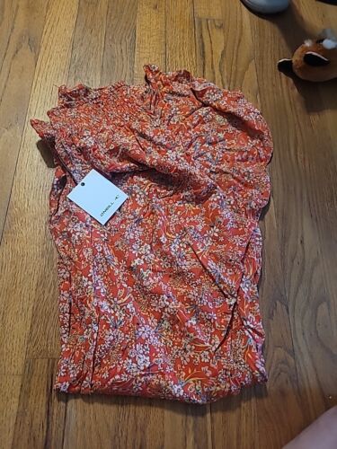O'Neill Luciana Cravatta-Surfista Pantaloni Bambina Arancione Fiore Taglia Media