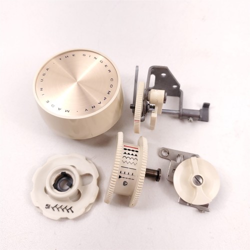 Manopole e quadranti di ricambio Singer Touch & Sew Golden Deluxe Zig Zag 750 - Foto 1 di 9