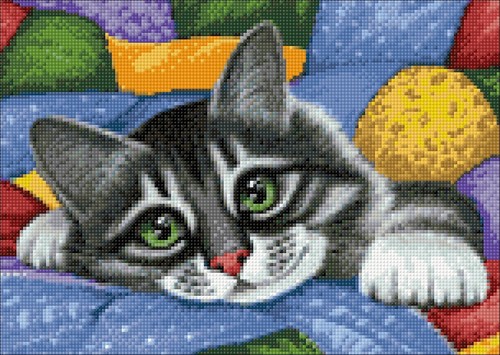 Kit pittura gemme diamanti Wizardi / arte cristallo 3D / pittura cristallo - Foto 54 di 106