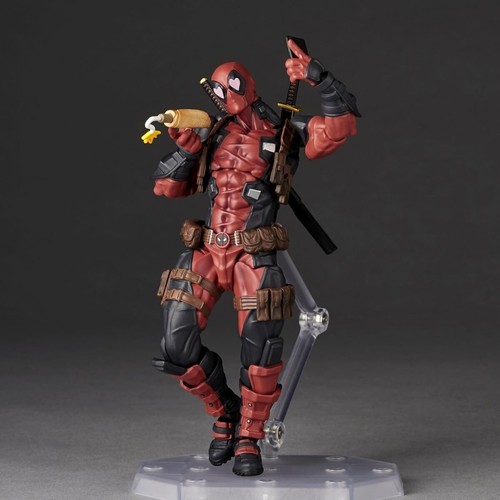 Revoltech Amazing Yamaguchi Deadpool Ver.2.5 normal ver. Kaiyodo action Figure - Picture 15 of 18