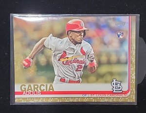 🔥 ADOLIS GARCIA ROOKIE GOLD SP /2019 2019 TOPPS #227 CARDINALS RANGERS ALCS MVP