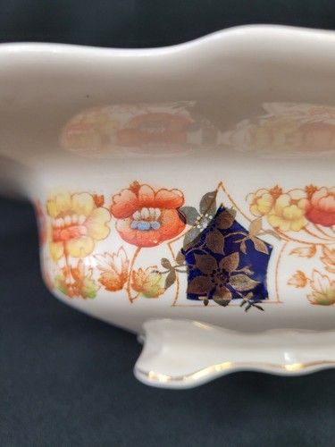 Vtg Myott Sons & Co. England Square Soup Vegetable Serving Bowl Derbytone RARE 8 - Picture 5 of 11