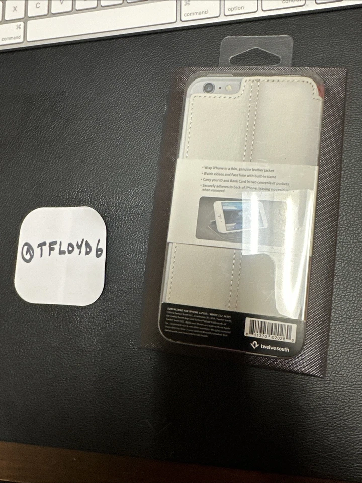 Двенадцать South SurfacePad кожаный чехол-книжка с подставкой iPhone 6 Plus 6s Plus белый - Изображение 2 из 2