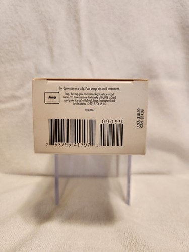 2019 Hallmark Ornament - 1982 Jeep CJ-8 Scrambler NIB Keepsake - Picture 4 of 4