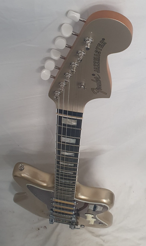 FENDER - Gold Foil Jazzmaster - Electric Guitar - Picture 4 of 20