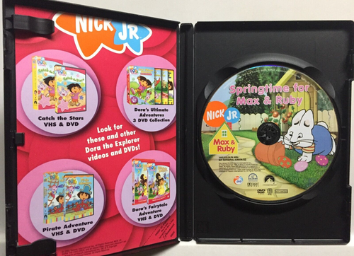 Nick Jr.'s Springtime for Max & Ruby (DVD,2005) Nickelodeon, 12 Episodes!! - Bild 4 von 9