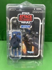 Star Wars JANGO FETT Vintage Collection Attack of the Clones VC34 UNPUNCHED CARD