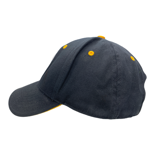 Gorra de béisbol NFL Steelers negra con cierre de gancho y bucle - Imagen 2 de 8