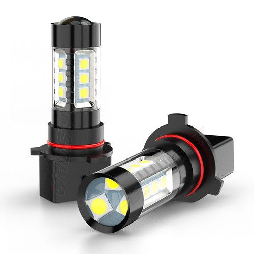 White P13W LED Bulbs Daytime Running Lights Fog Lamps for Chevy Camaro 2010-2015 - Foto 12 di 12