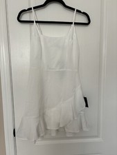 Lulu's White Mini Dress, Size XS, NWT