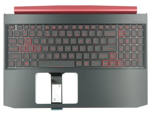 FOR ACER NITRO AN515-54 Palmrest Backlit Keyboard LED BLACK GTX1660Ti - 第 1/3 張圖片