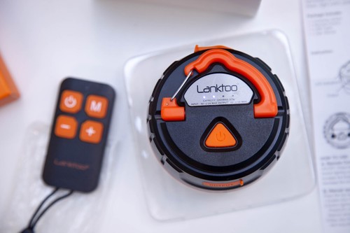 Lanktoo Rechargeable Camping Lantern Remote Control Power Bank USB C Waterproof - Picture 12 of 23