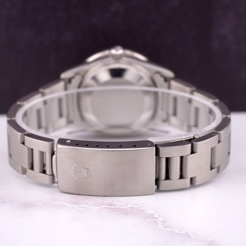 Orologio Rolex Midsize Oyster Perpetual 31 mm 2 carati diamanti quadrante mocio acciaio - Foto 7 di 9