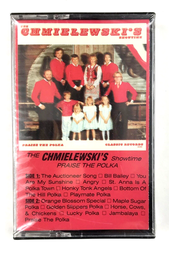 Cassette The Chmielewskis Showtime Praise the Polka New Sealed a6 - Picture 2 of 3