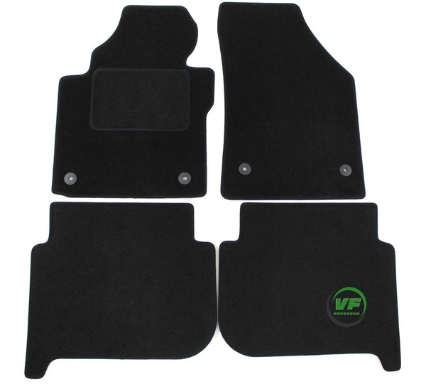 Velour FußMatten Autotepiche FüR VW Touran 2010-2015 Bef.-Oval-image