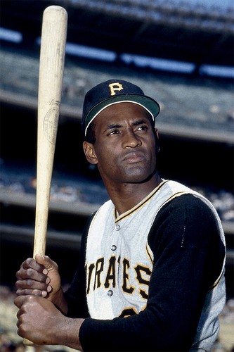 Roberto Clemente Baseball rechtes Feld Wandbild Wohndeko - POSTER 20x30 - Bild 1 von 4