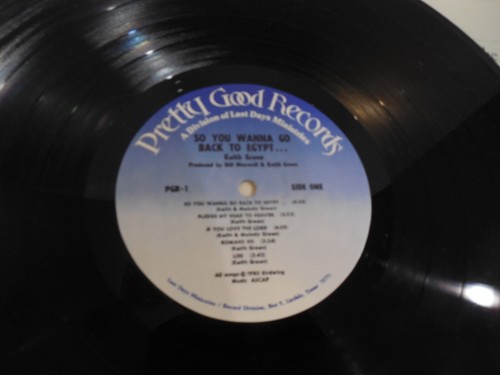 KEITH GREEN So You Wanna Go Back To Egypt LP Bob Dylan 1980 PRETTY GOOD Record - Foto 14 di 16