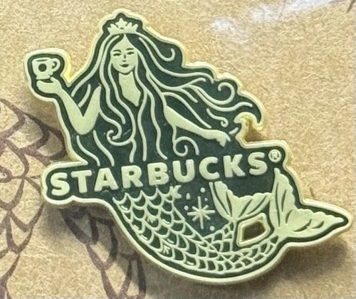 Prendedor solapa delantal edición limitada sirena Starbucks 2022 nuevo sellado - Imagen 2 de 3