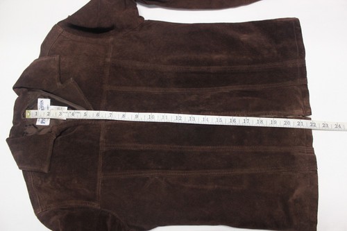 Vintage Pendleton women's washable brown suede full zip jacket S - Picture 15 of 16