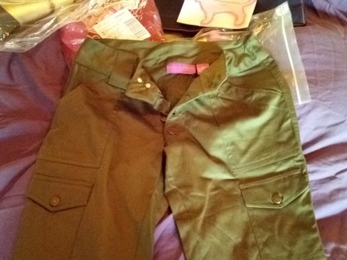 Hose Suzanne Somers Damen Gr. 4 Grün Glanzhose Damenbekleidung Neu - Bild 2 von 8