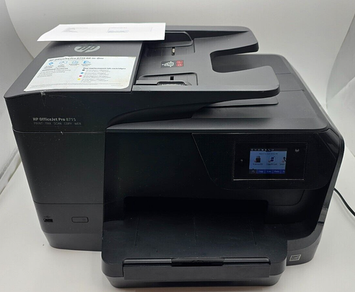 HP OfficeJet Pro 8715 All-in-one Printer - Black 001 - Picture 2 of 5