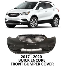 2017 2018 2019 2020 21+ BUICK ENCORE FRONT BUMPER COMPLETE WITH GRILLS  NEW SET