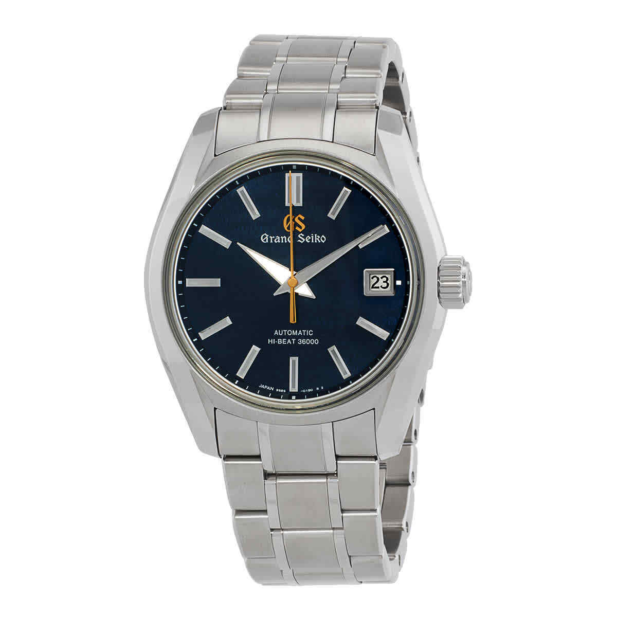 Мужские часы Grand Seiko Heritage Hi-Beat Shunbun с автоматическим синим циферблатом SBGH273G