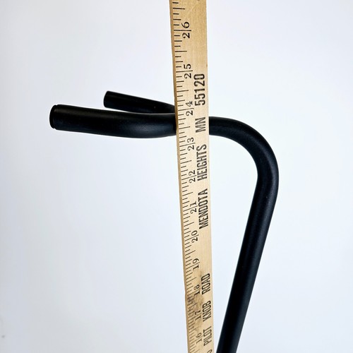 Black Guitar Stand Gear One GS5 Metal and Foam Adjustable Pre-Owned - Picture 6 of 8